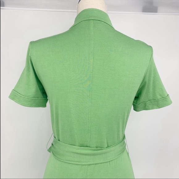 Banan Republic faux wrap silk/cotton blend dress - Picture 5 of 5